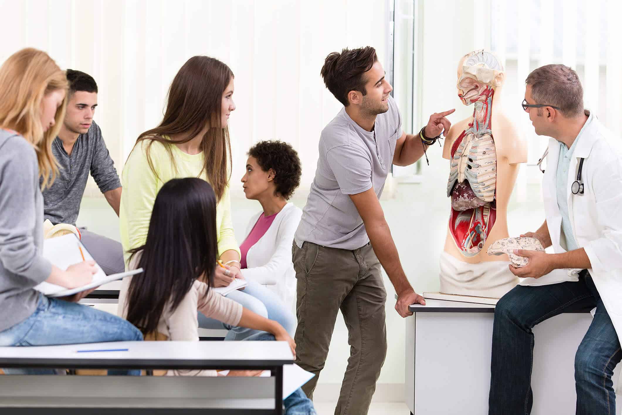 Aula de Anatomia: muito mais real do que você pensa - Medicina